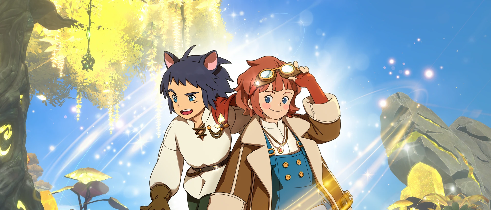 Ni no Kuni: New Cross Worlds product page header