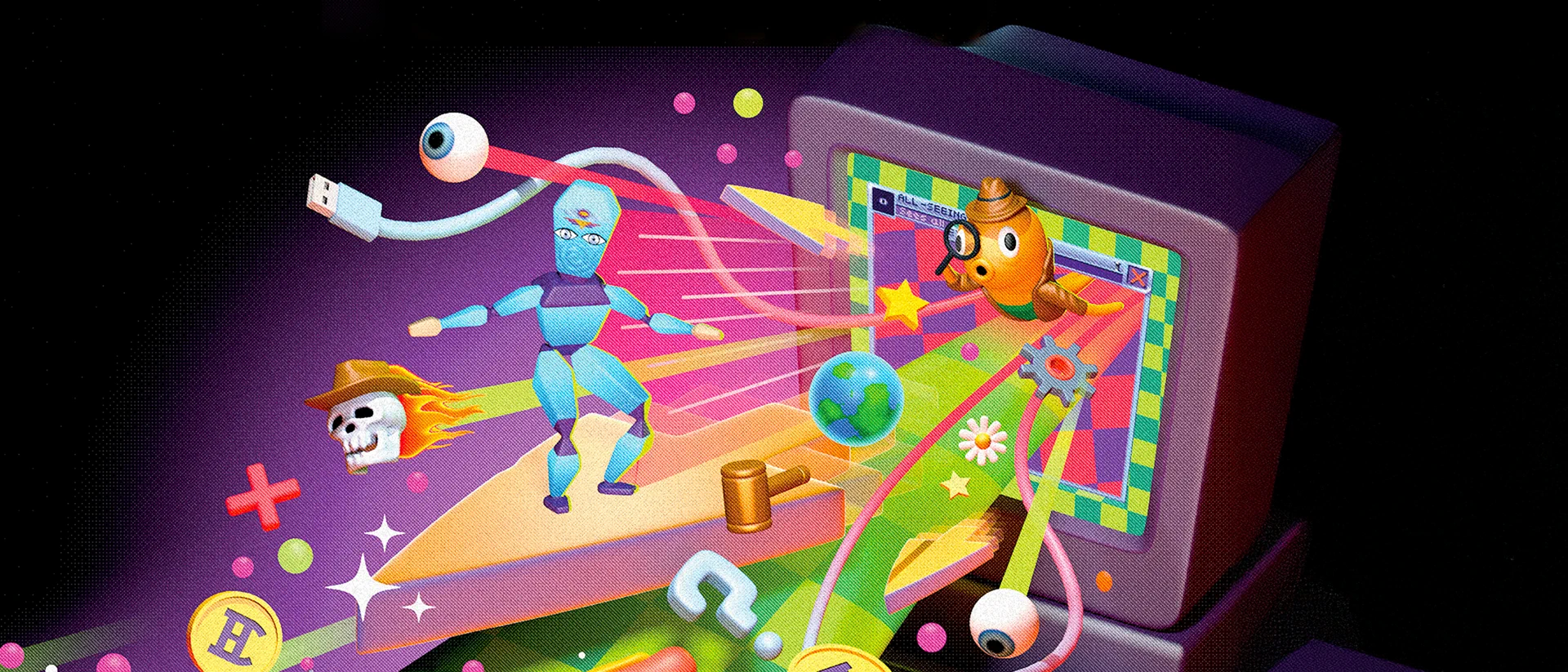 Hypnospace Outlaw product page header
