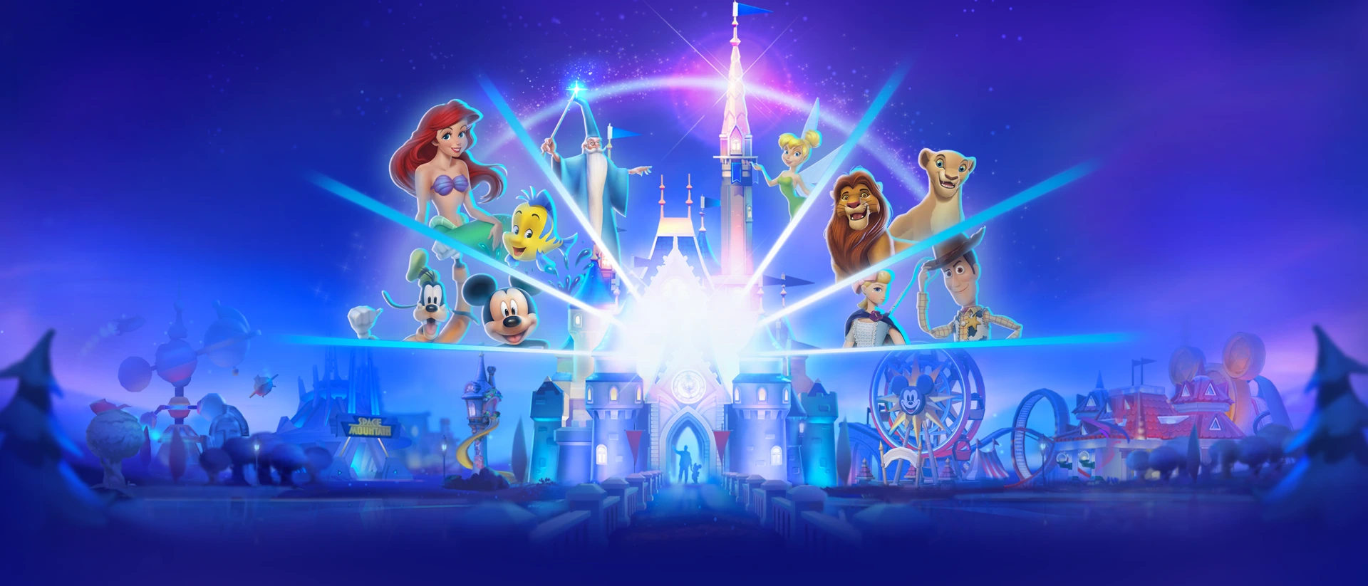 Disney Magic Kingdoms product page header