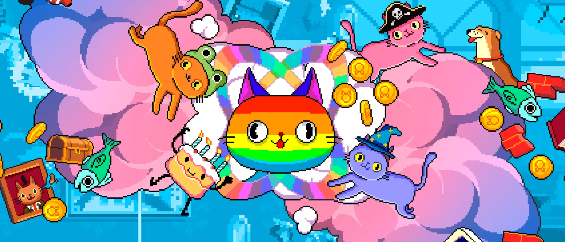 Crashy Cats product page header