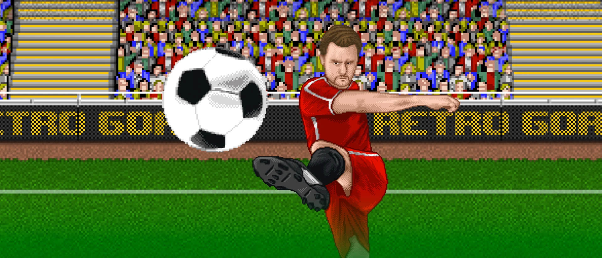 Retro Goal product page header