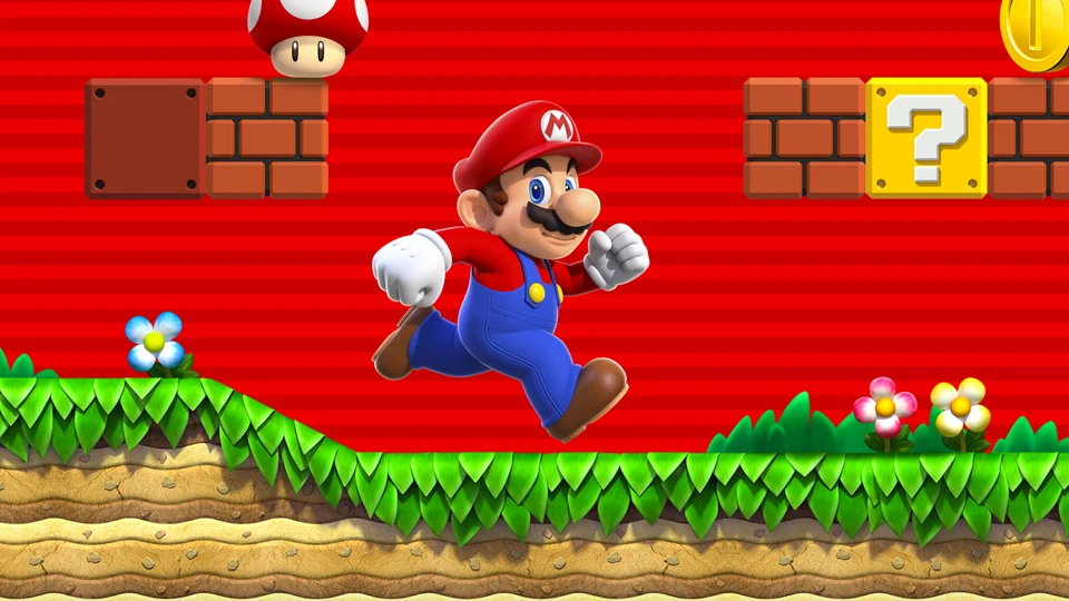Super Mario Run App Store product page header