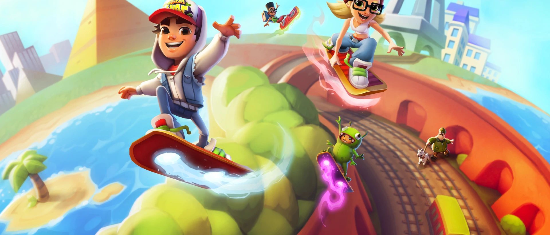 Subway Surfers+ App Store product page header