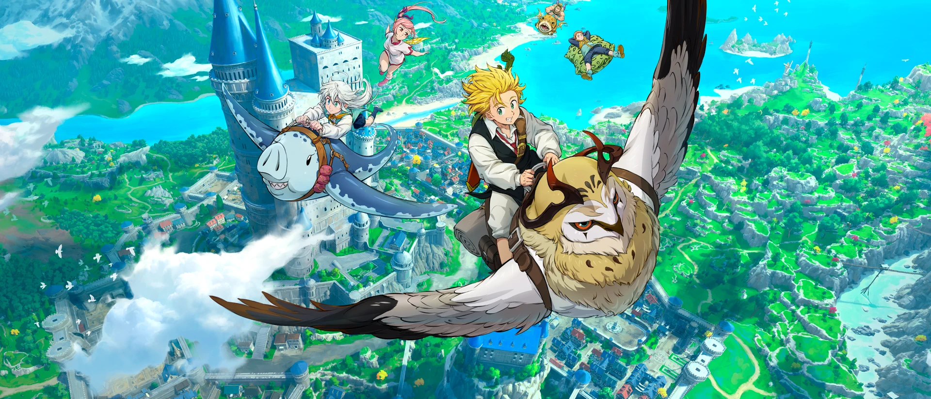The Seven Deadly Sins: Origin product page header