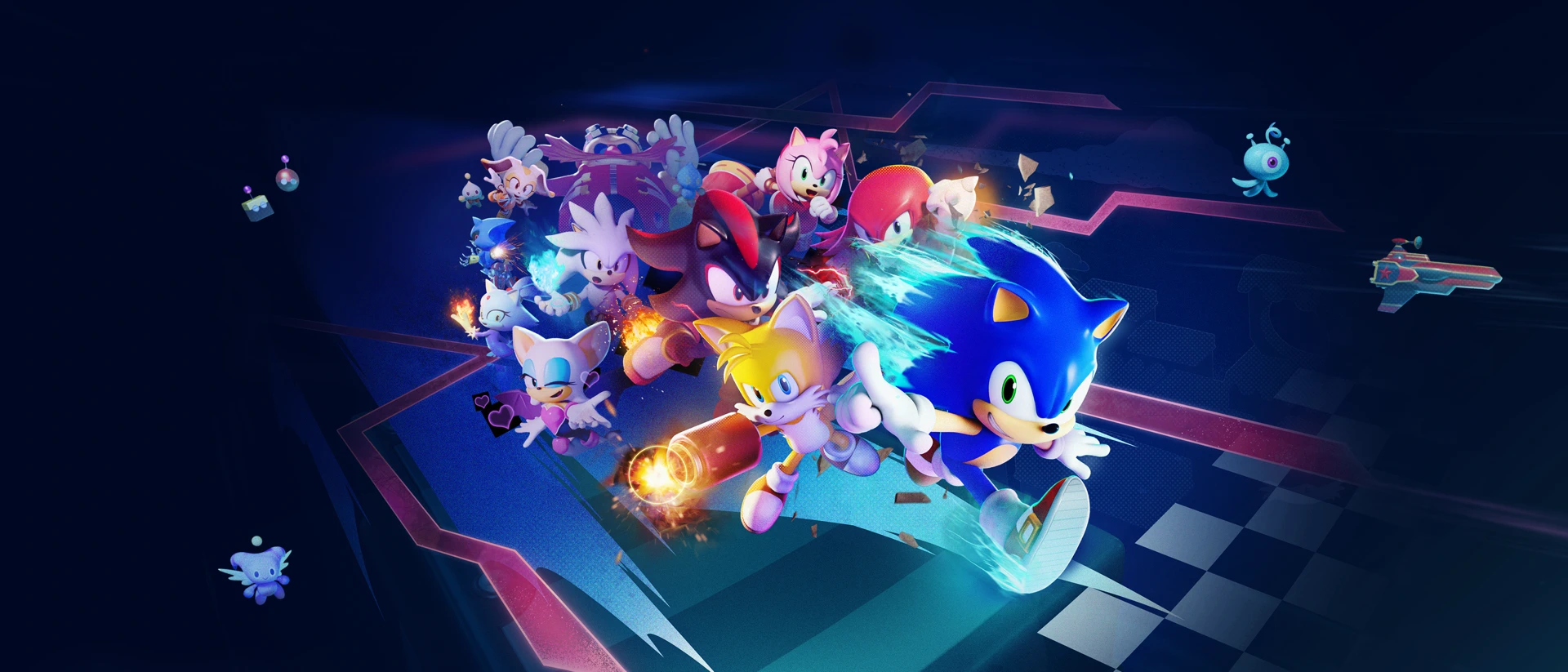 Sonic Rumble Party product page header