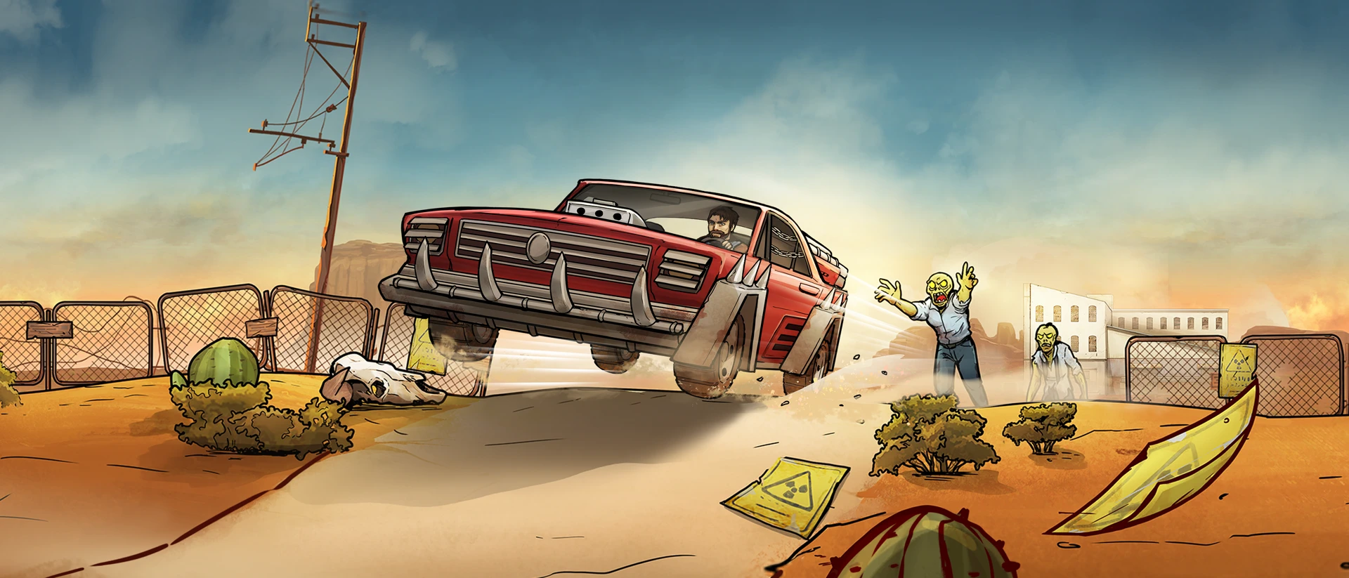 Earn to Die Rogue product page header