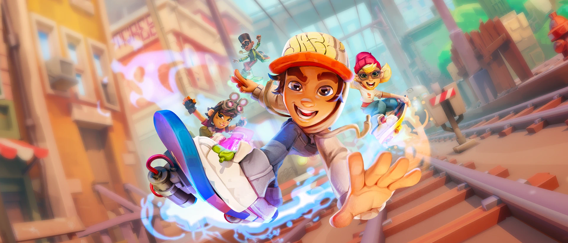 Subway Surfers City product page header