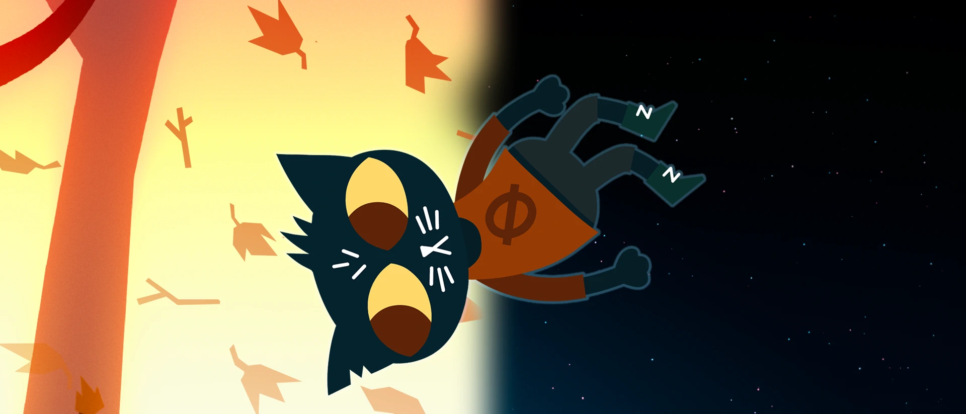 Night in the Woods product page header