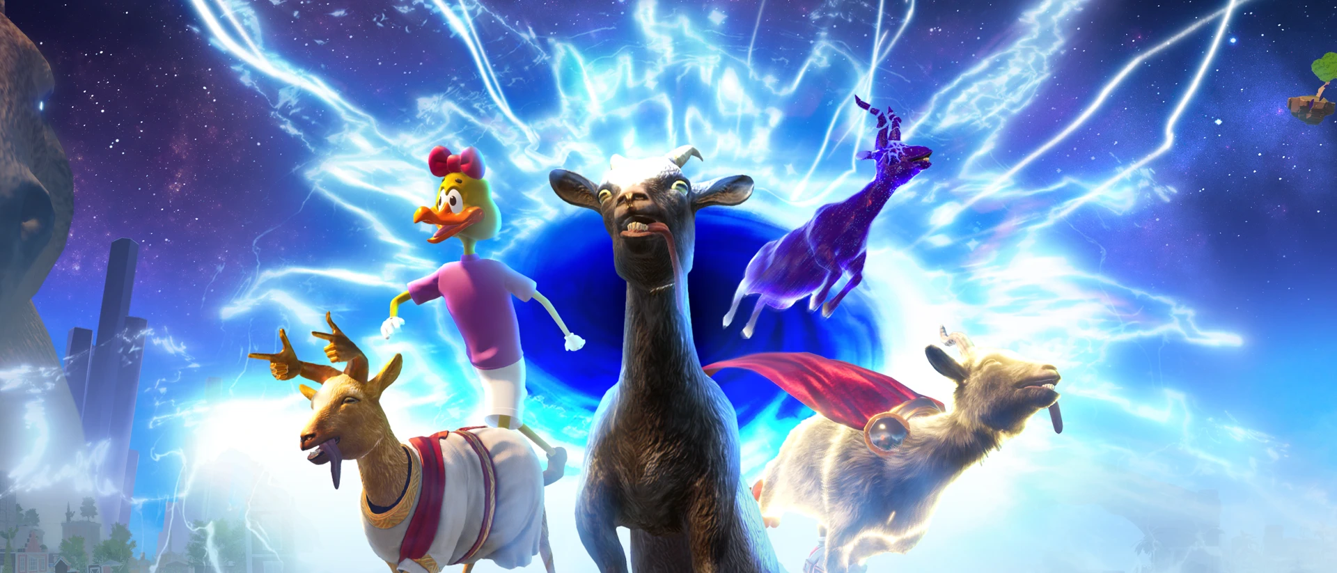 Goat Simulator 3 - Multiverse product page header