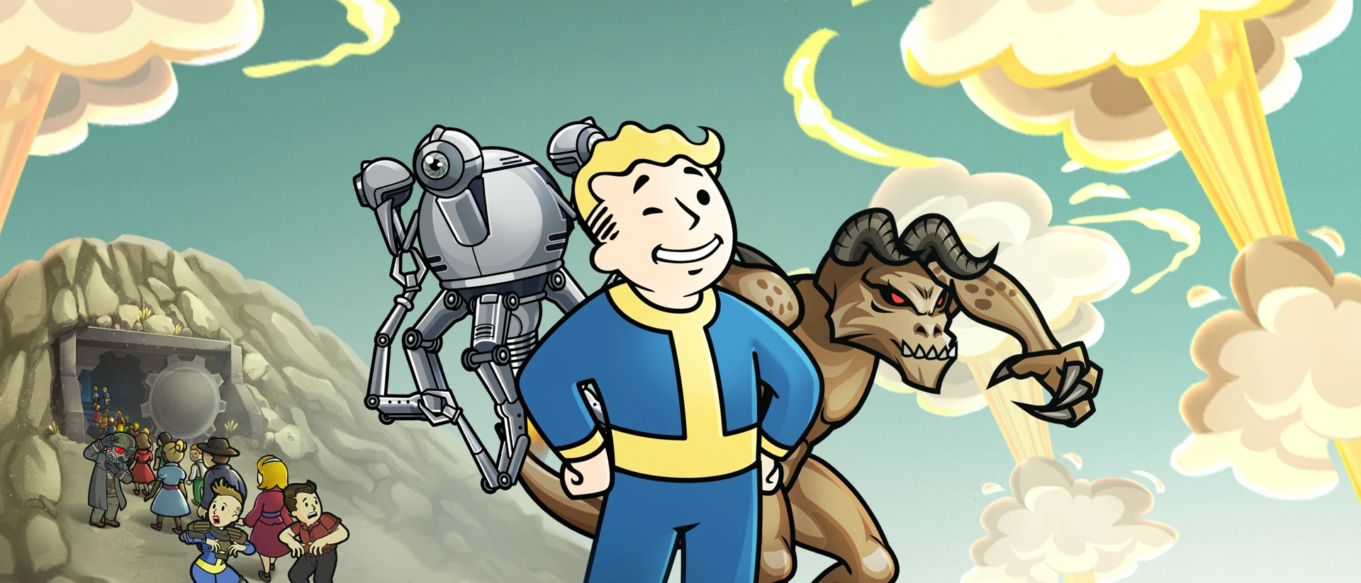 Fallout Shelter product page header