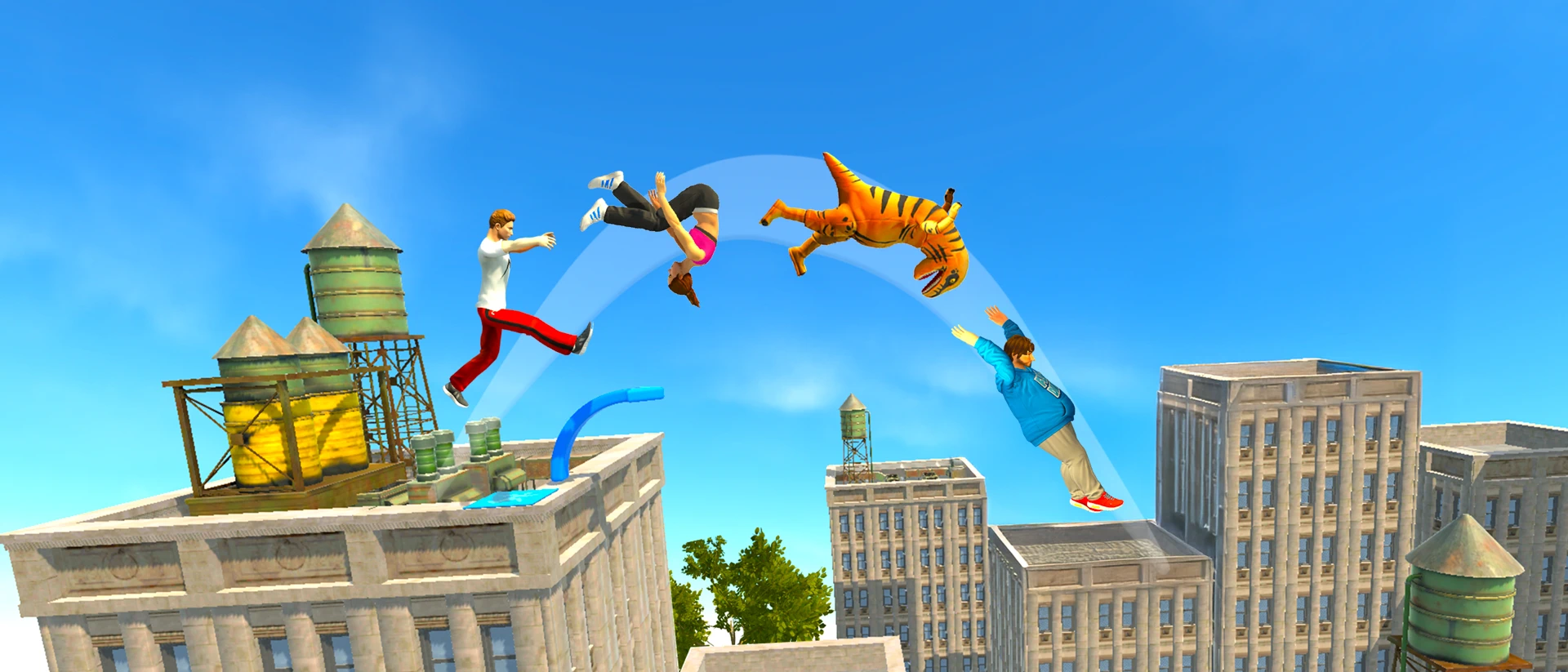 Flip Runner product page header