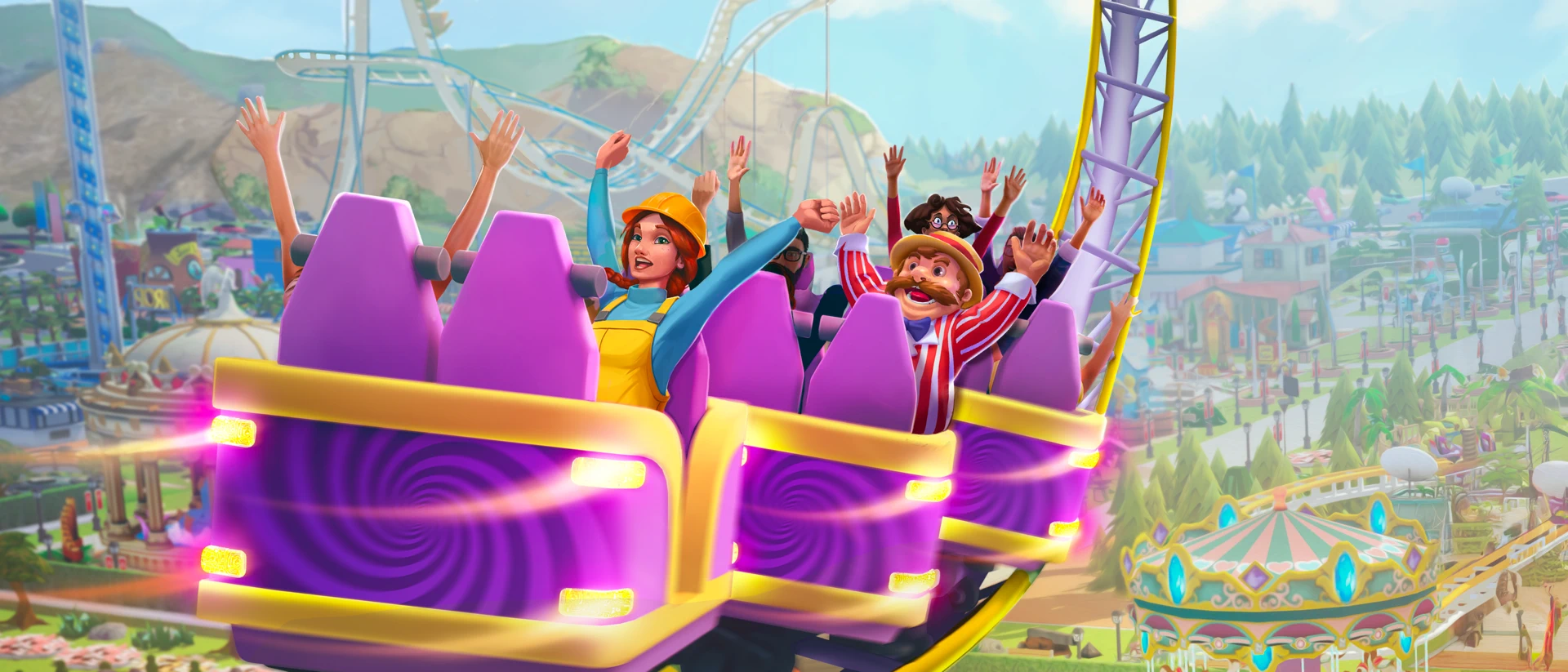 RollerCoaster Tycoon® Touch™ product page header