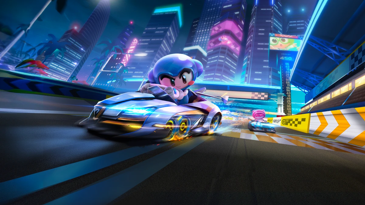 KartRider Rush+ App Store product page header