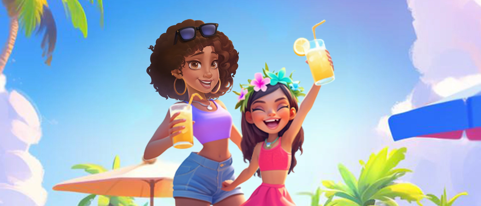 Seaside Escape®: Merge & Story product page header
