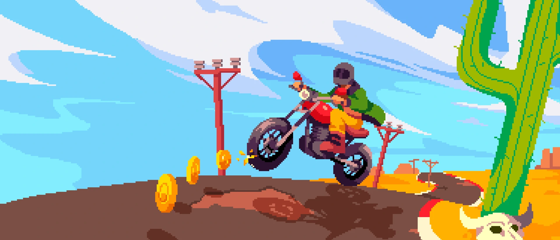 Retro Highway product page header