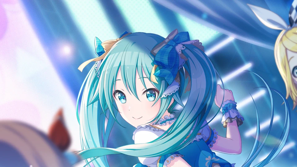 初音未来：缤纷舞台 App Store product page header