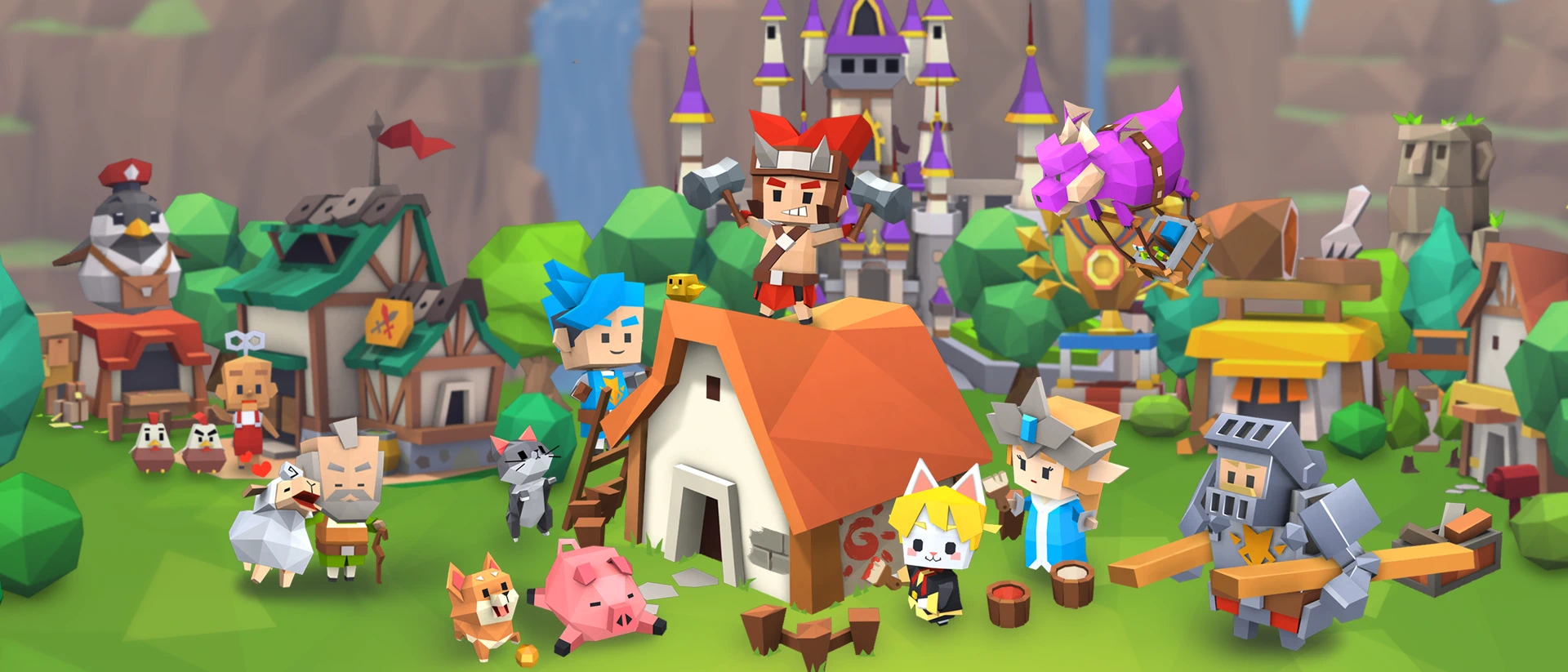 FantasyTown product page header