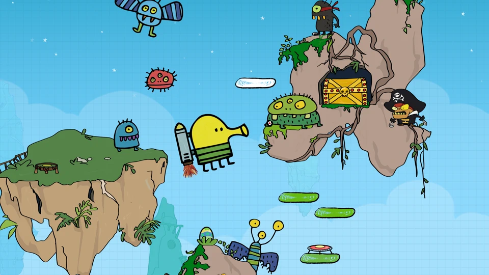 Doodle Jump - Insanely Good! App Store product page header