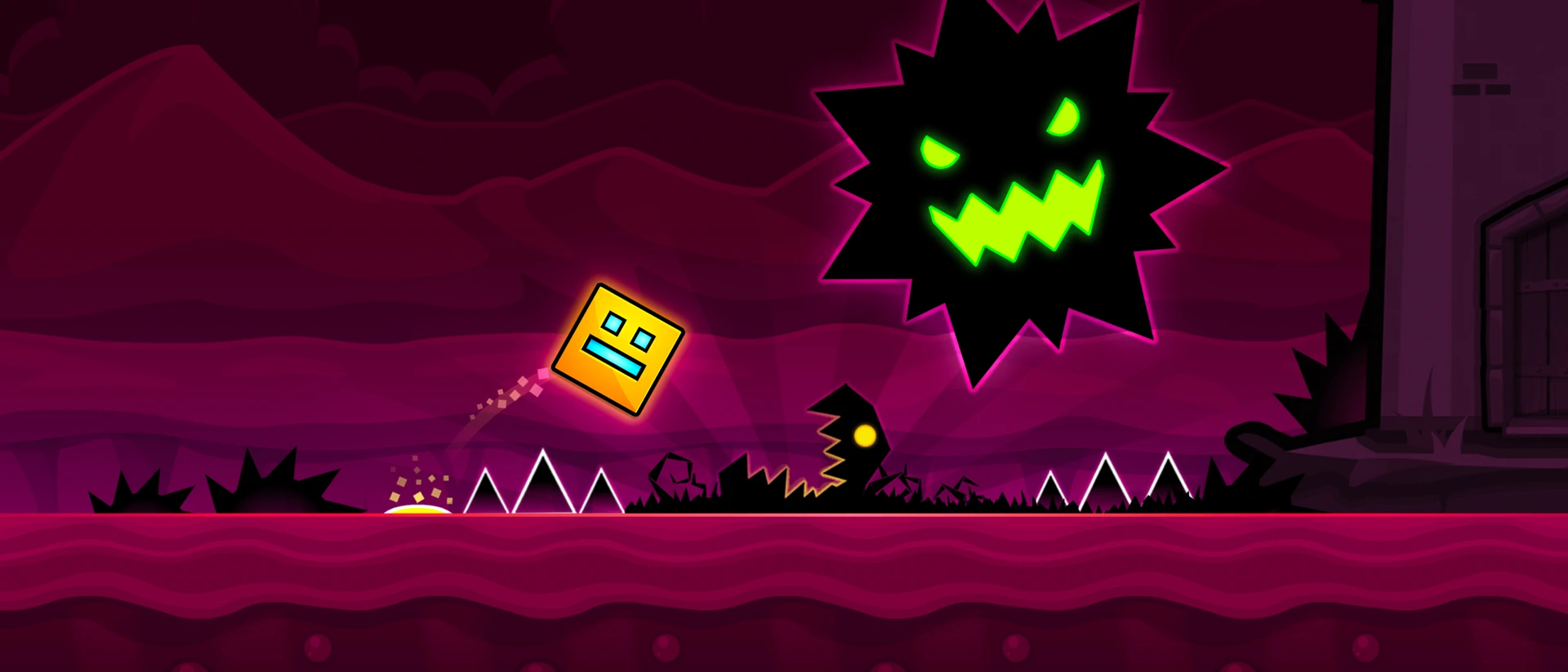 Geometry Dash Lite product page header