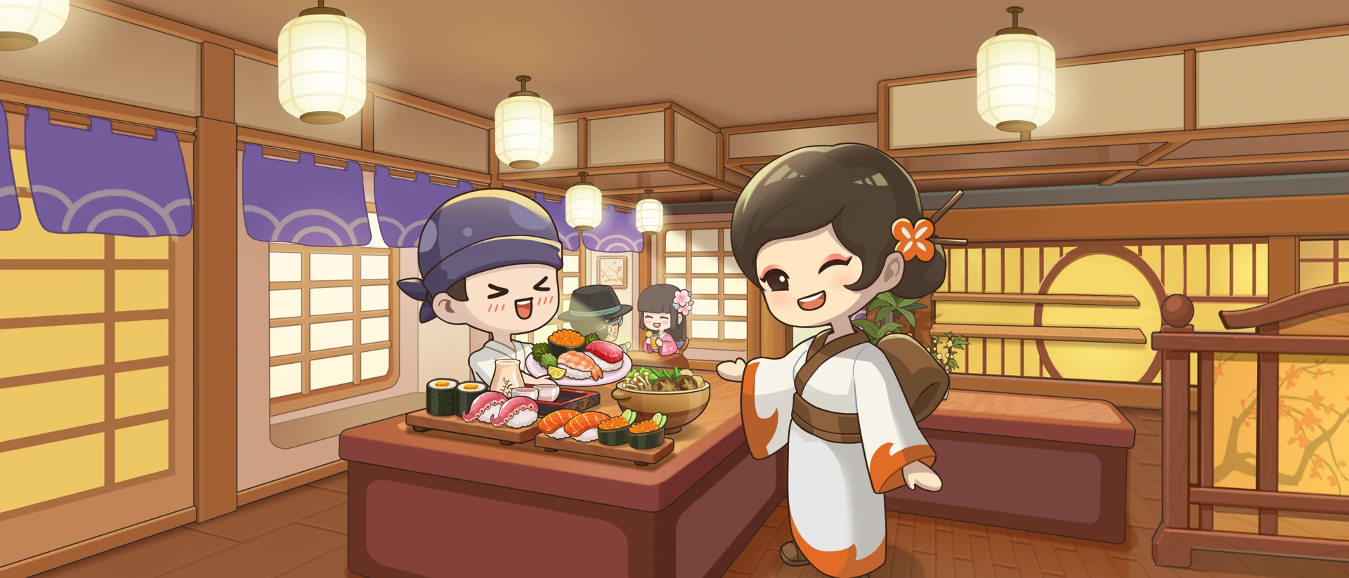 My Sushi Story product page header