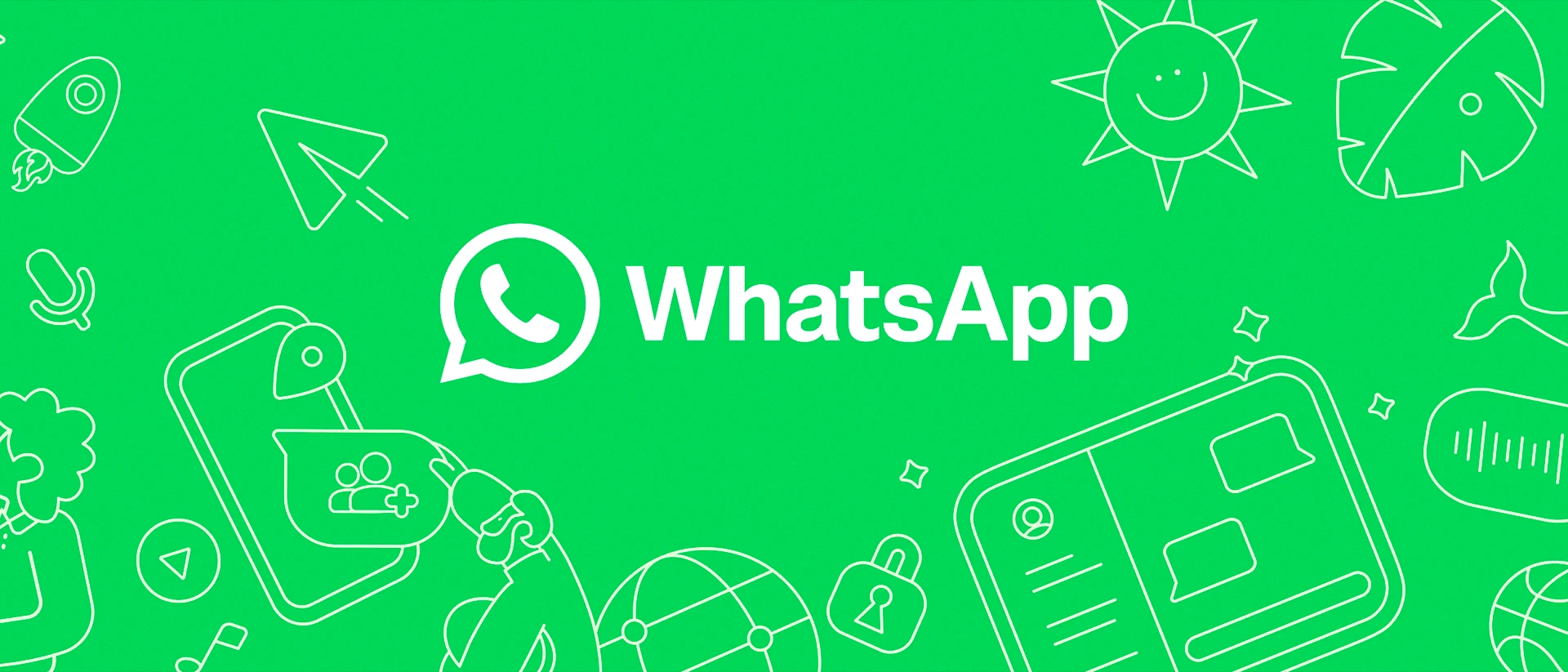 WhatsApp Messenger product page header