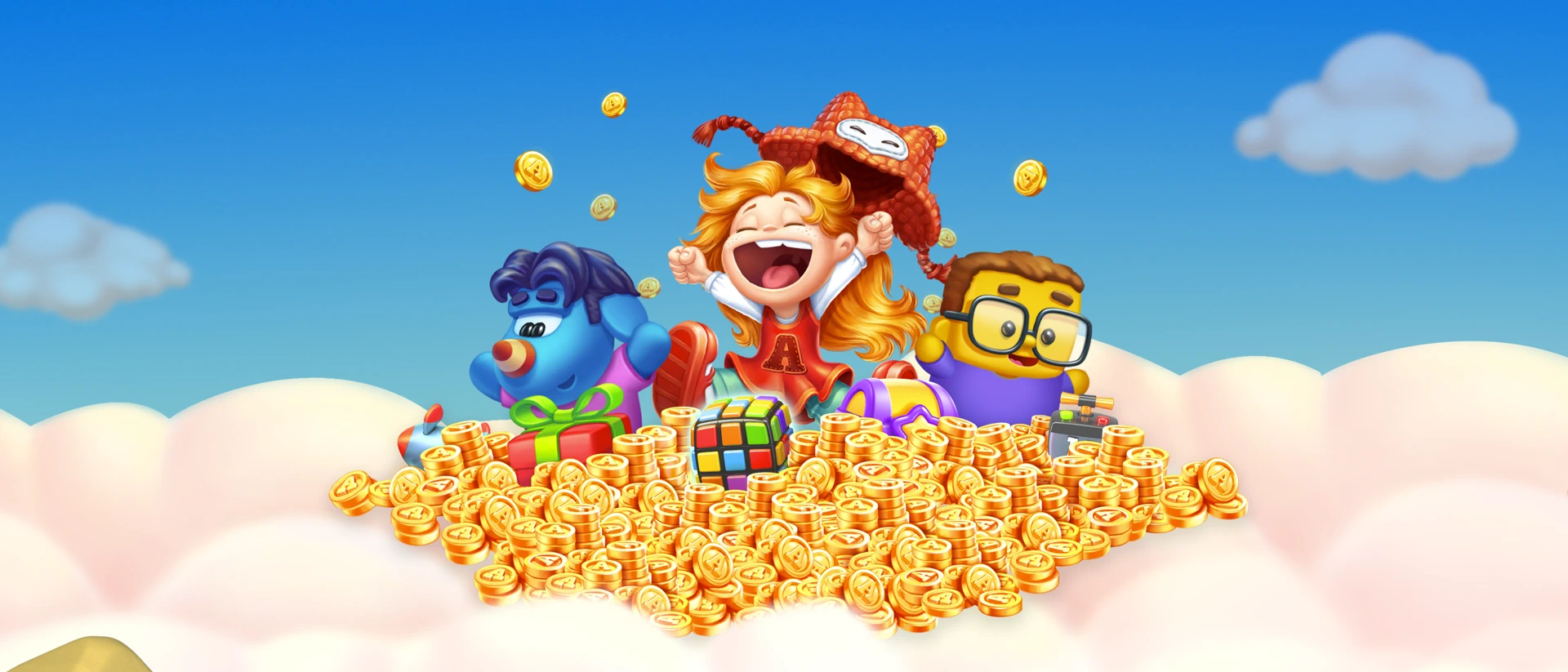 Toy Blast product page header