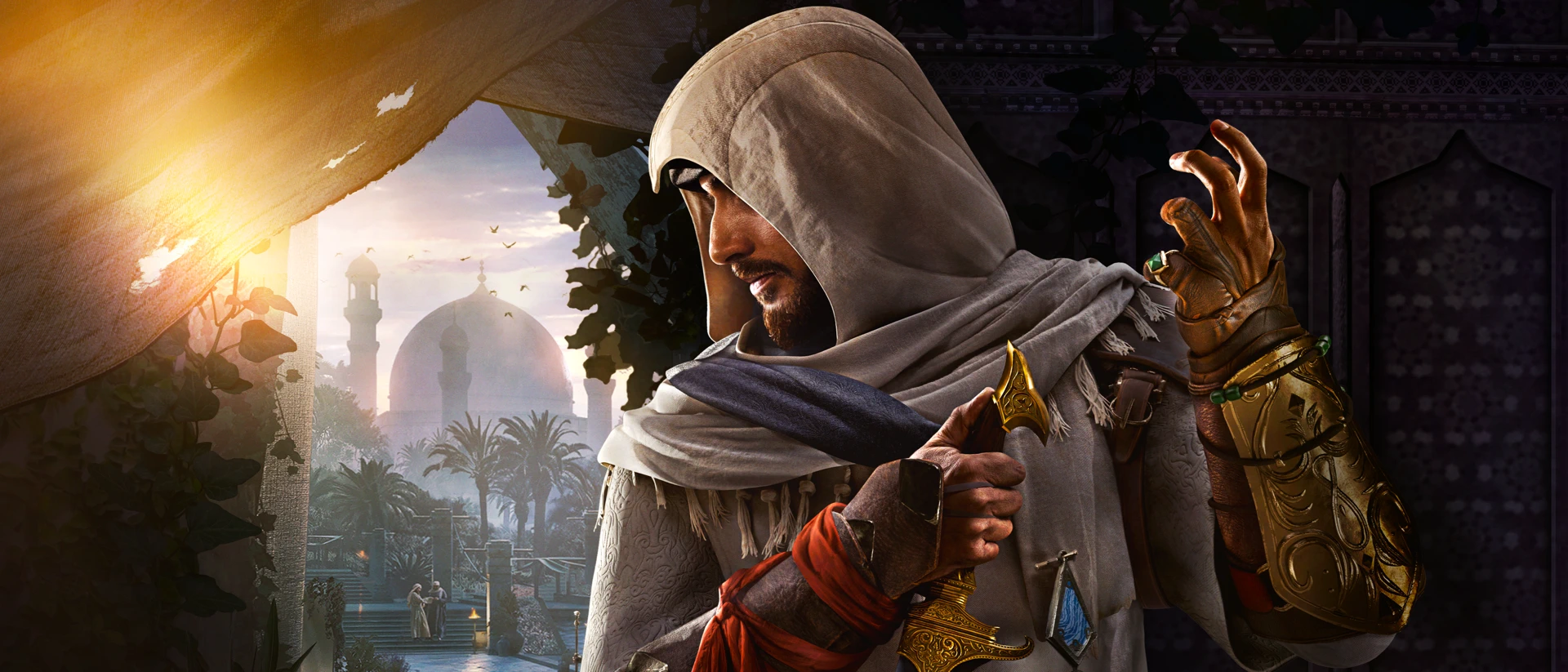 Assassin's Creed Mirage product page header