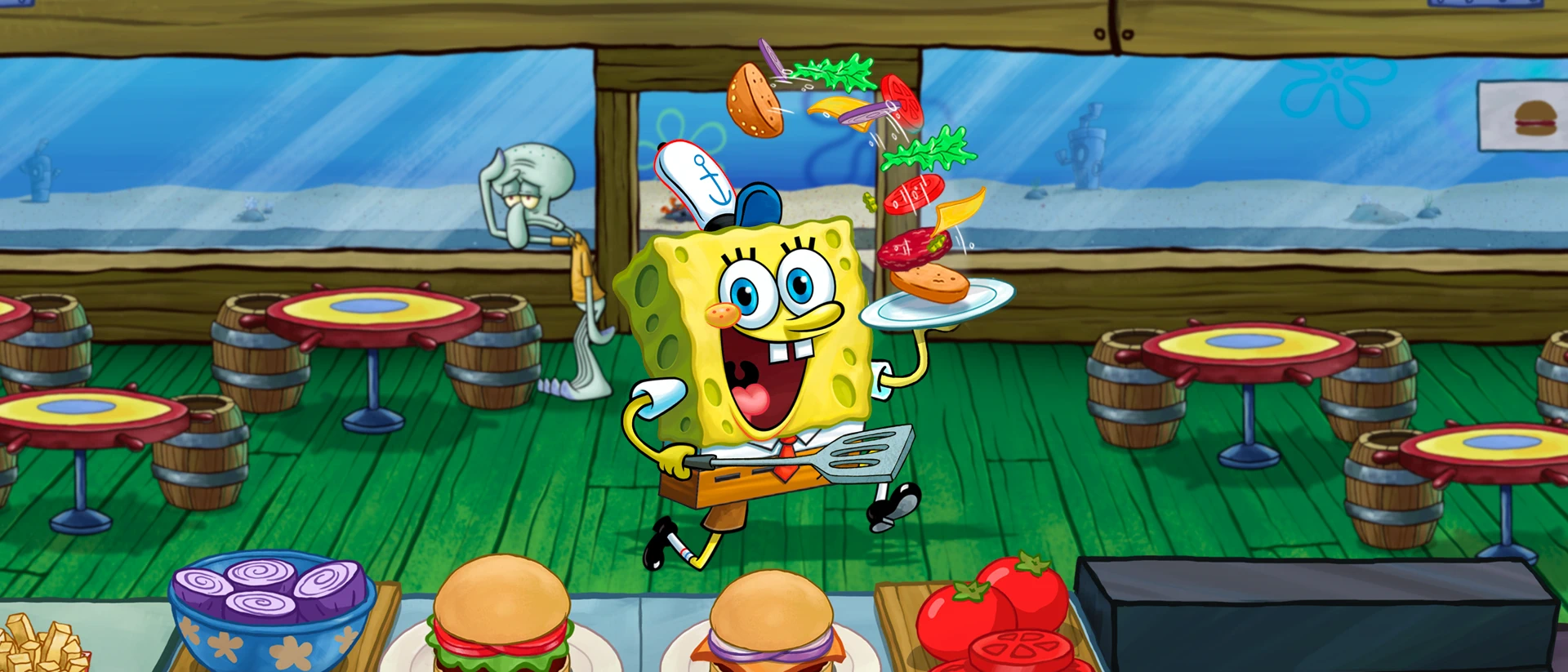 SpongeBob: Krusty Cook-Off product page header