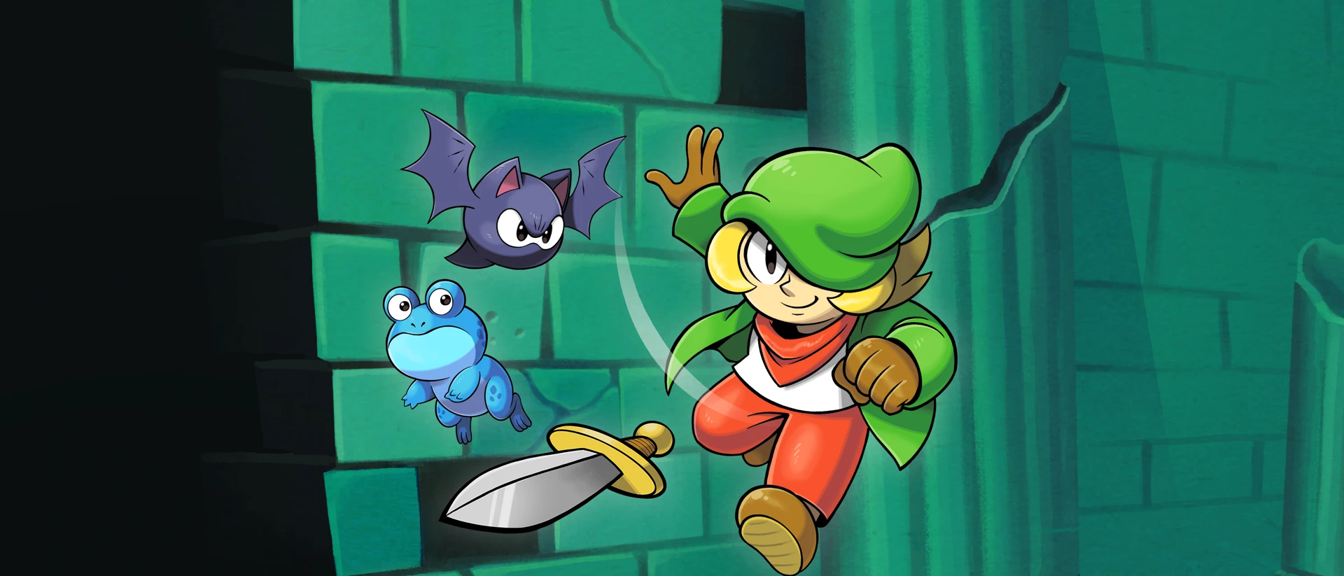 Tiny Dangerous Dungeons Remake product page header