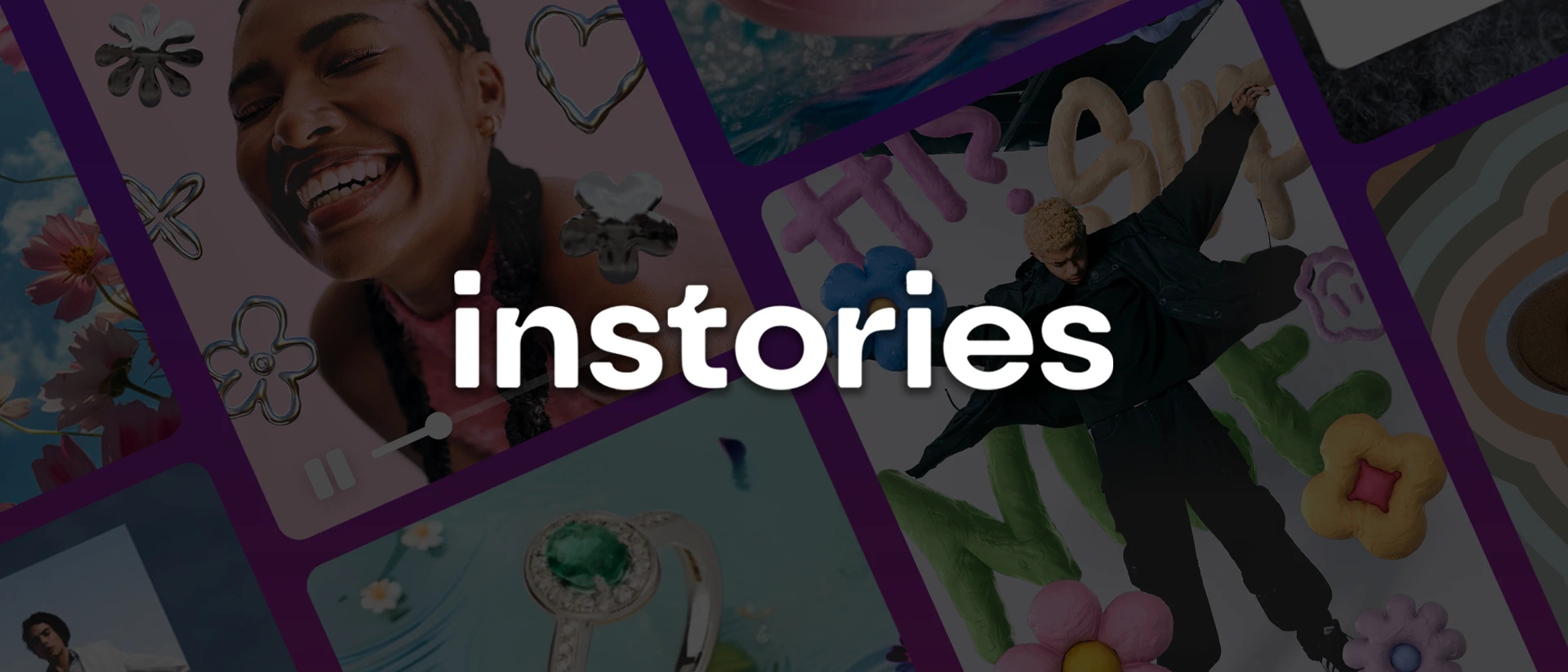 Instories: AI Photo & Video product page header
