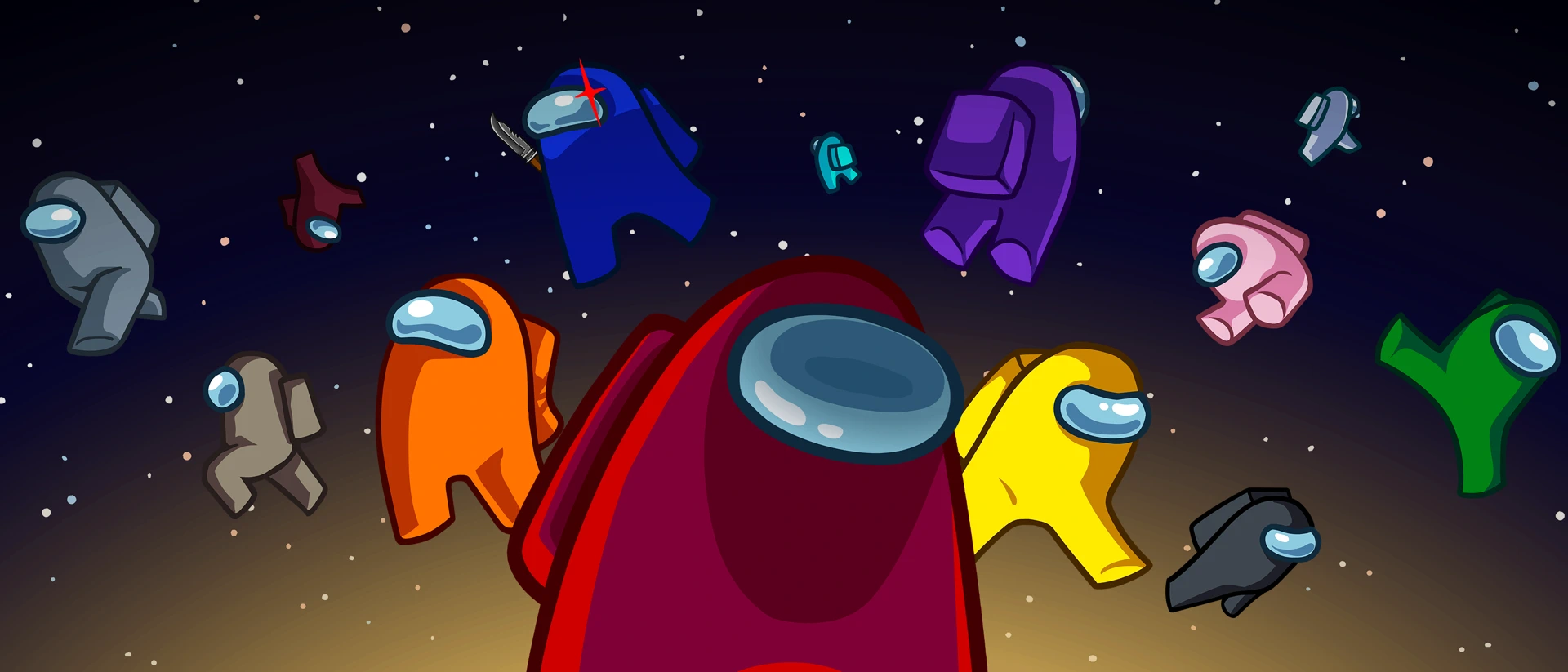 Among Us! product page header