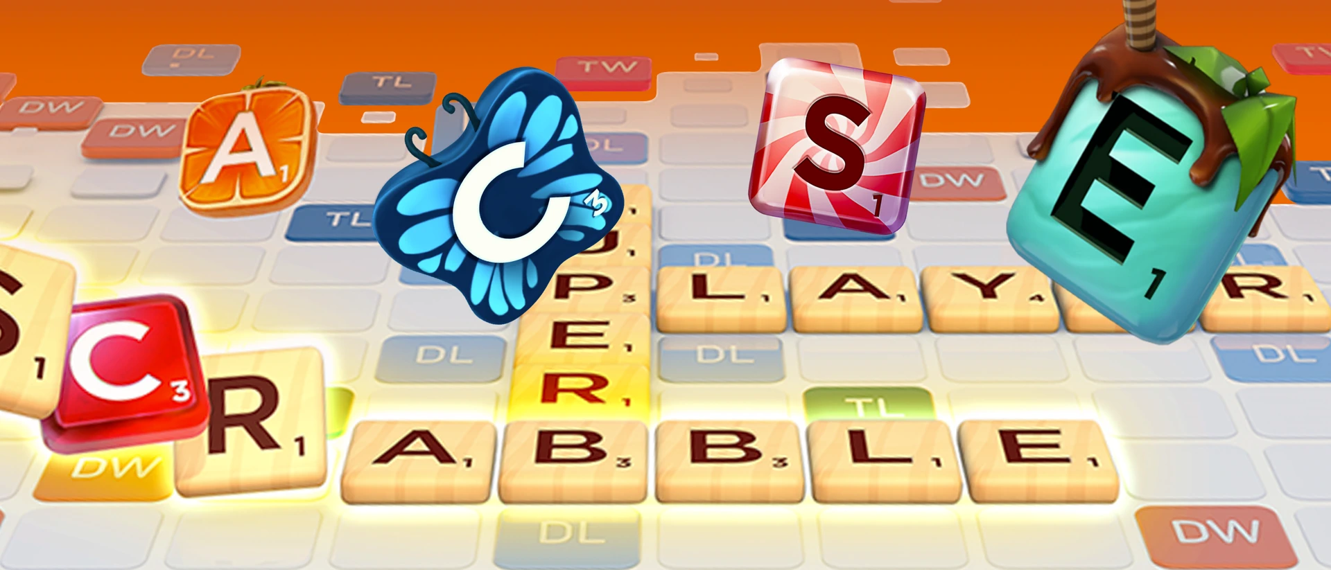 Scrabble® GO – Fun with Words! product page header
