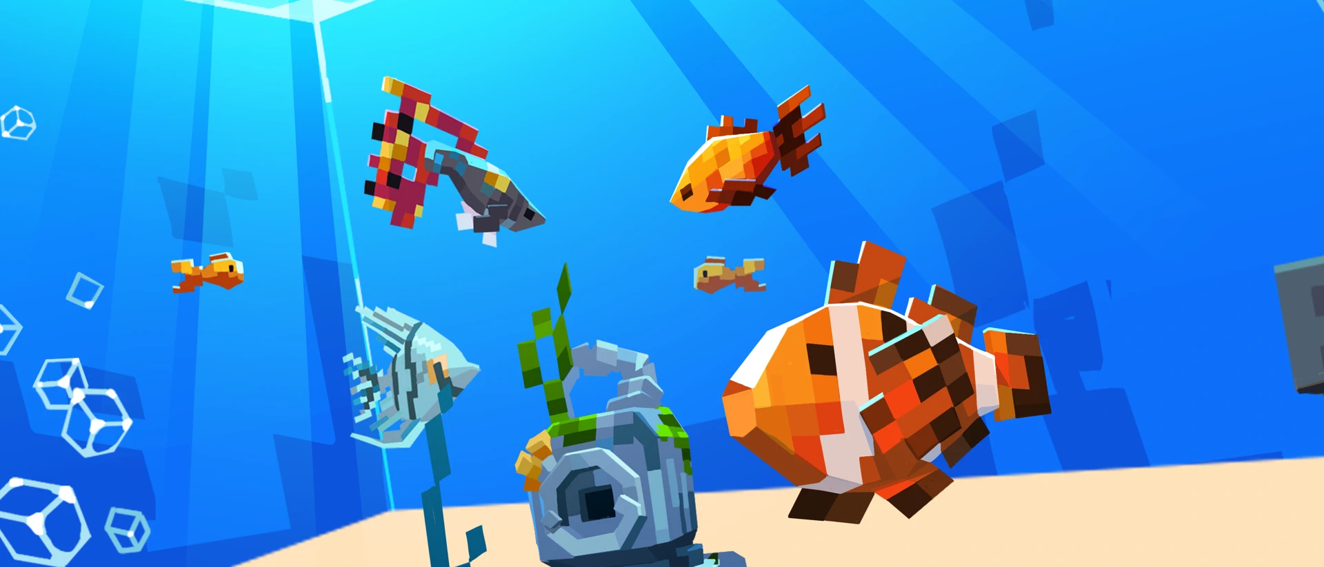 Tiny Aquarium: Idle Fish Tank product page header