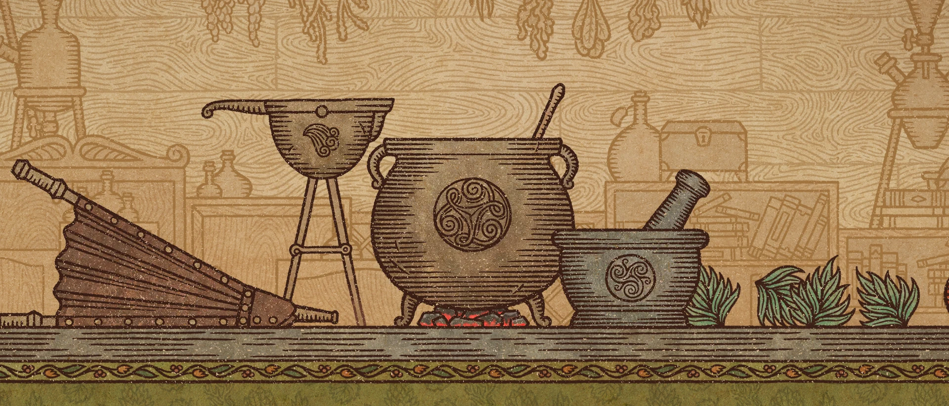 Potion Craft product page header