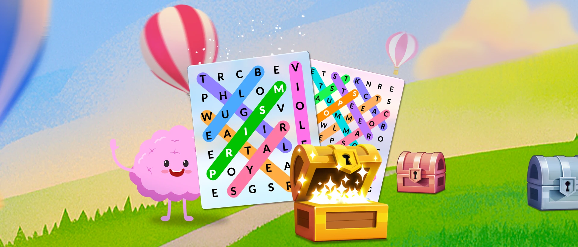 Wordscapes Search - Word Game product page header