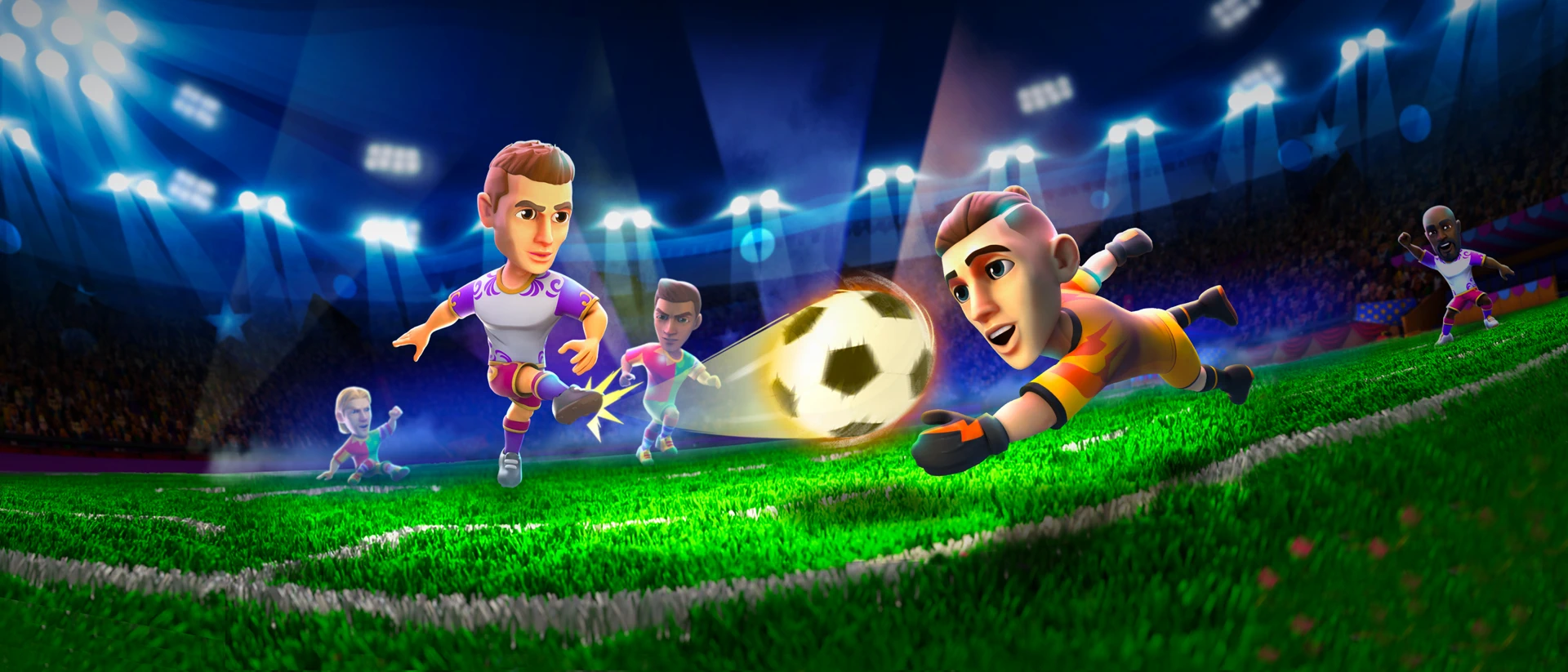Mini Football - Soccer Game product page header