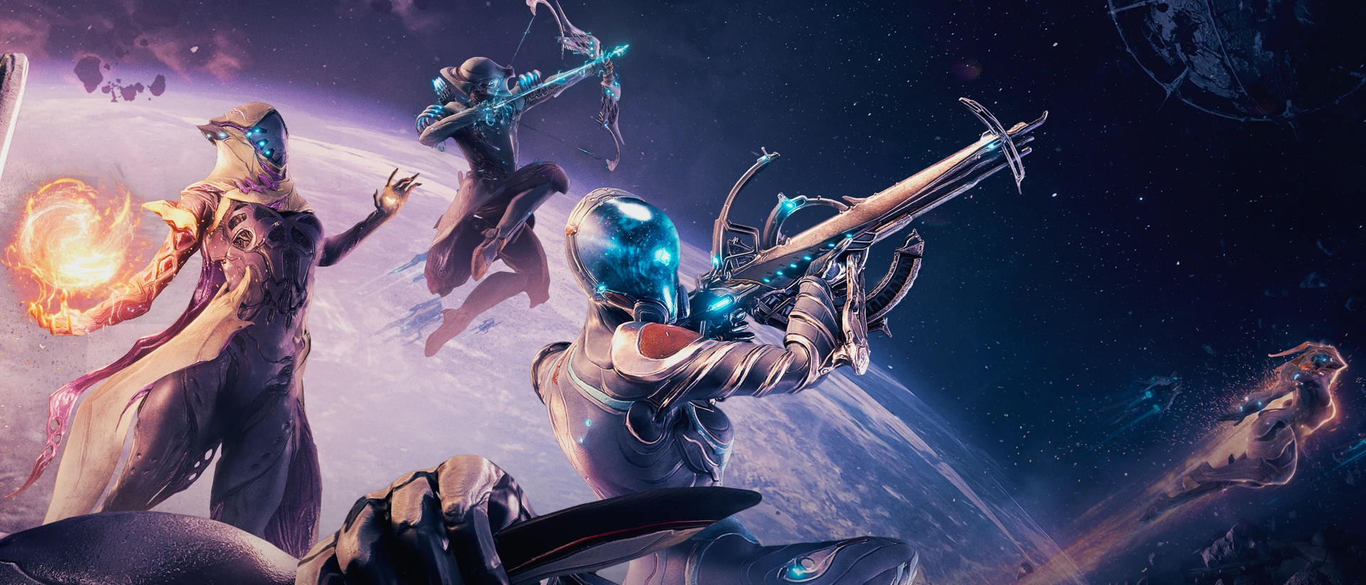 Warframe product page header