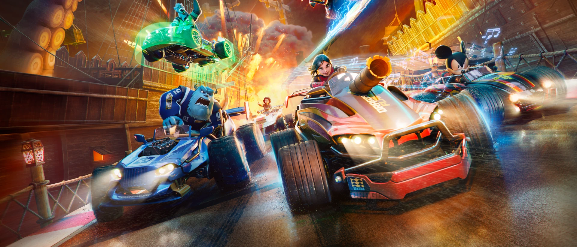 Disney Speedstorm product page header