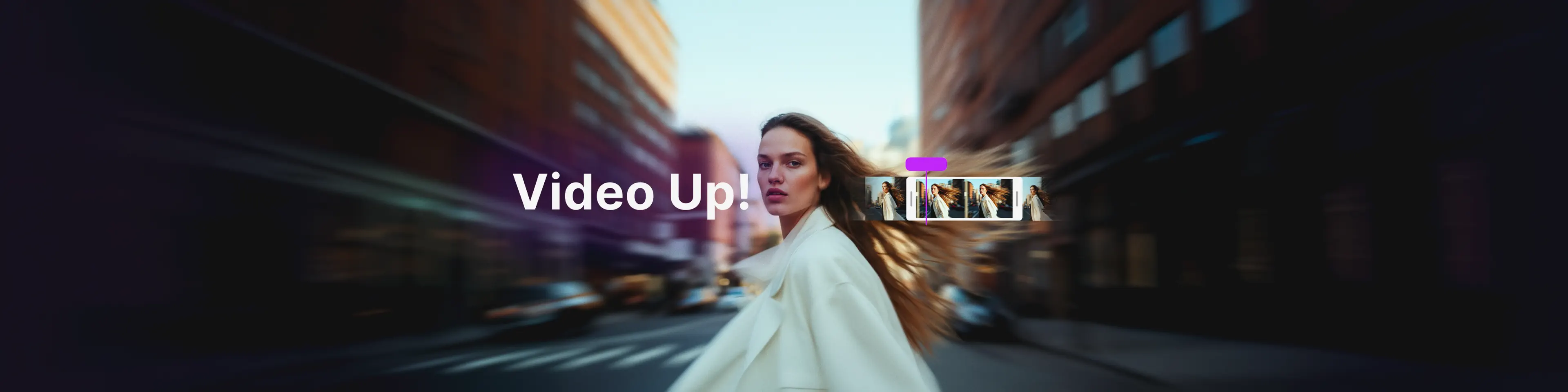 Video Up! Video Editor & Maker, App Store banner