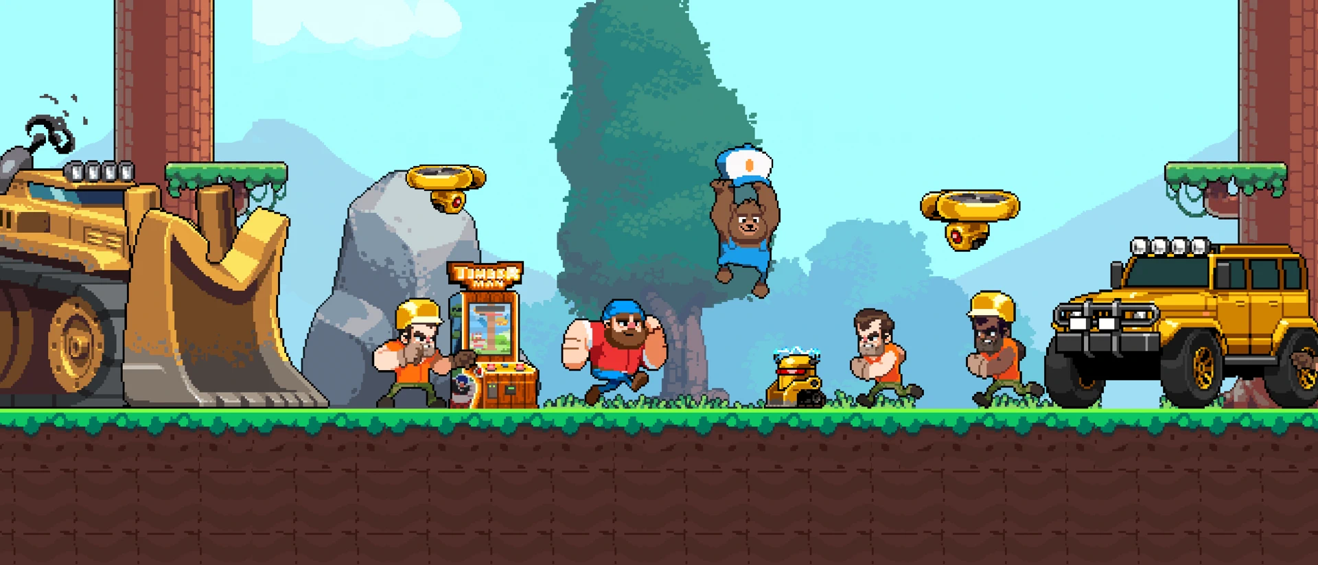 Timberman - The Big Adventure product page header
