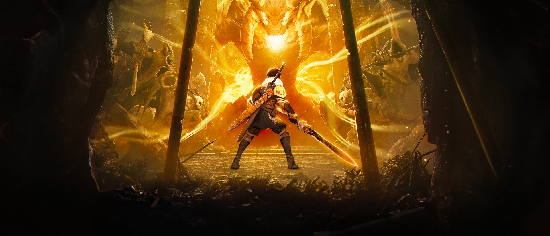 Grimvalor product page header