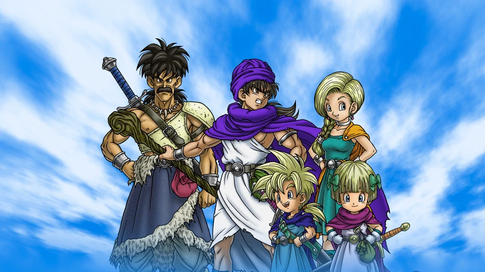 ドラゴンクエストV 天空の花嫁 App Store product page header