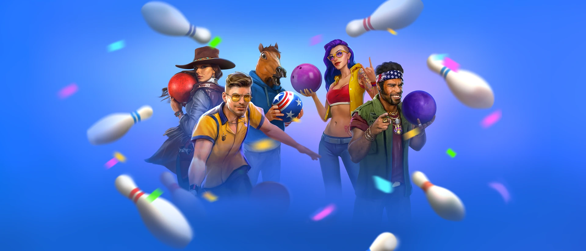 Bowling Crew — 3D Sport Game product page header