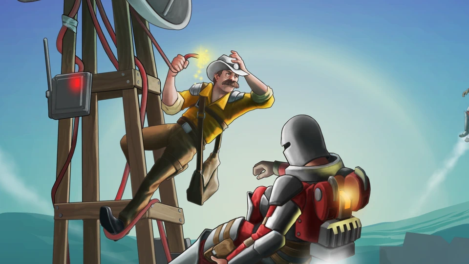 Space Marshals 3 App Store product page header