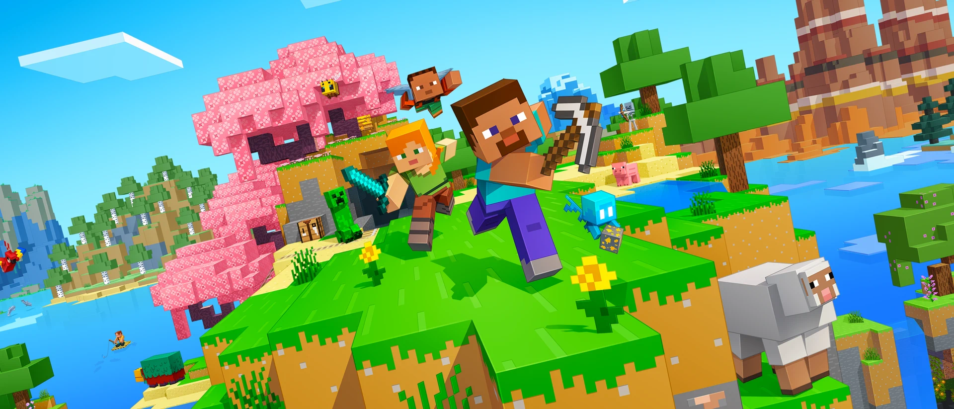 Minecraft: Play with Friends! product page header