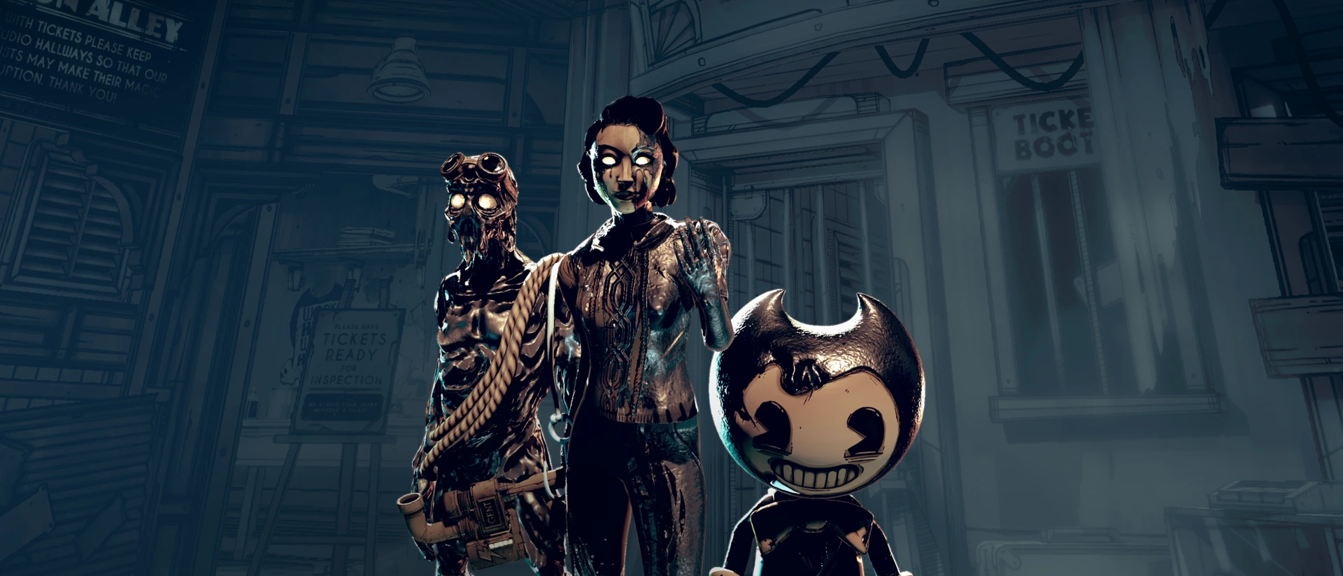 Bendy and the Dark Revival product page header