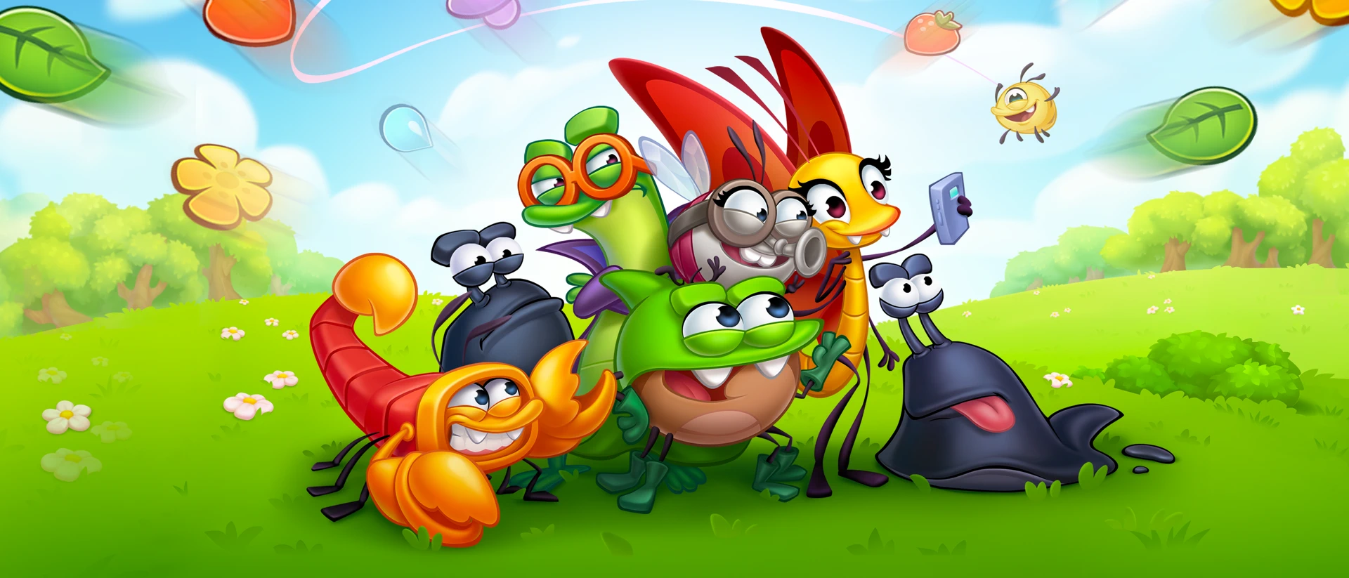 Best Fiends - Match 3 Puzzles product page header