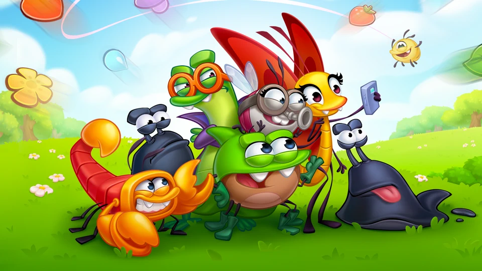 Best Fiends - Match 3 Puzzles App Store product page header