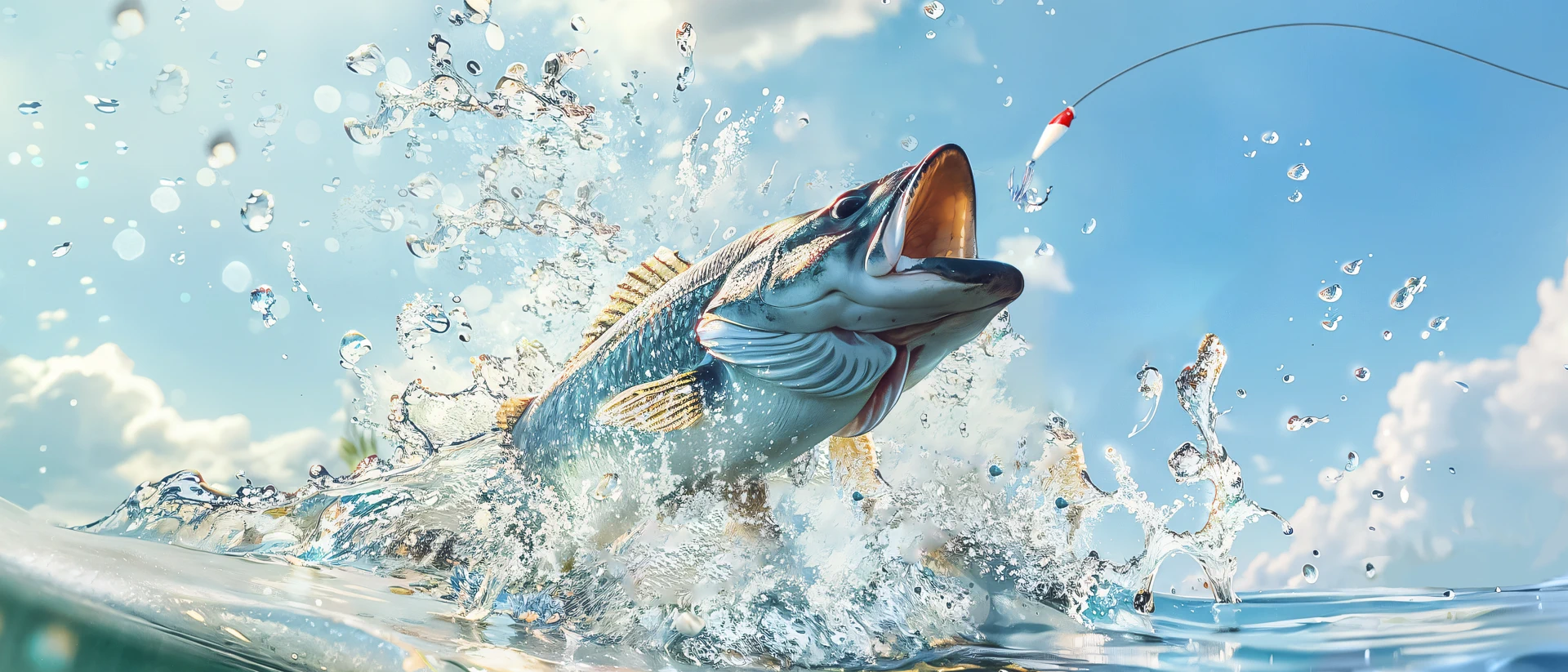 Fishing Master product page header