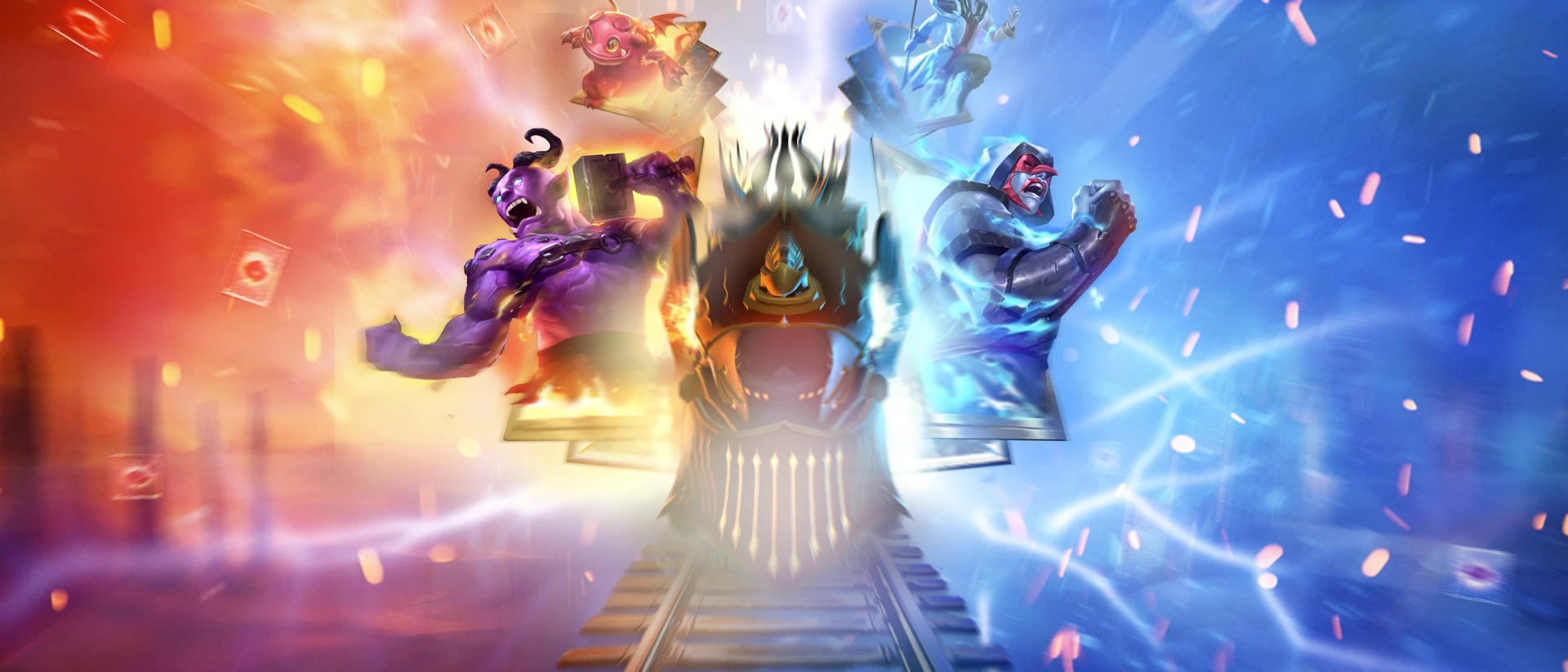 Monster Train product page header